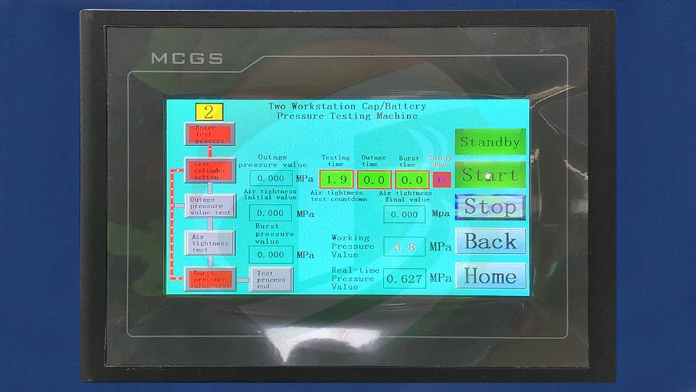 Battery Cap Pressure Tester Battery Cap Pressure Tester