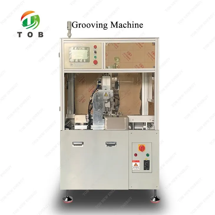 Bottom Welding And Grooving Machine